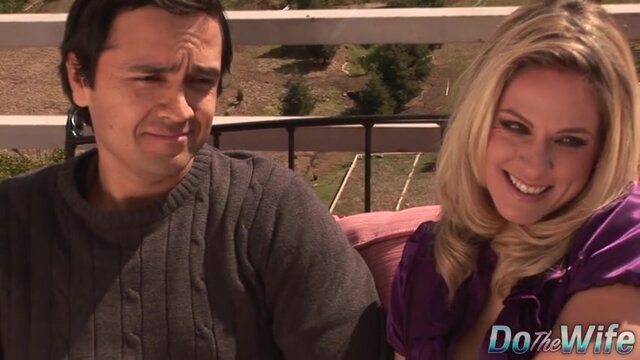 Shameless Wife Angela Attison Anally Obliterated as Cuck Watches It All