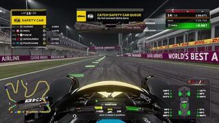Tiny drivers' cum-themed groupie gets group-effed doggy-style by fellow racing team member