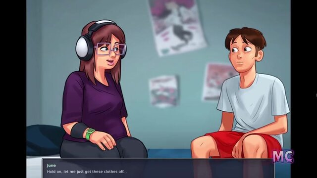 Summertime Saga - GAMEPLAY Part 27 (June): ALL SCENES