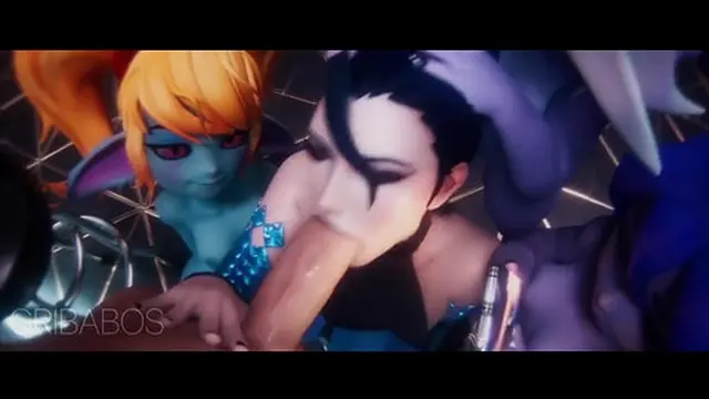 Foxy Bitch Fucks Gigantic Meatstick