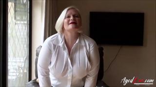 Raw Spanish stud mercilessly ravishes senior's massive jugs in torrid sex escapade
