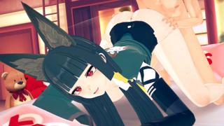 Miyabi Hoshimi craves brutal hardcore sex in zero-fetish Zenless Zone