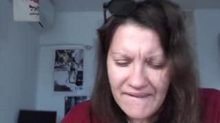 Unbridled lust, raw and filthy, I penetrate myself, extreme close-up cumshot explosion