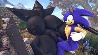 Raw thrusting booty call: Sonic's furious fuck fest