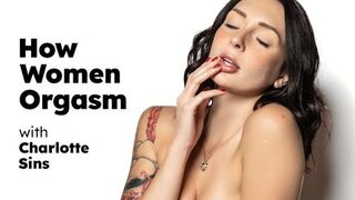 Charlotte Sins' intense Hitachi-powered orgasm💦 fest, getting her off in intimate close-up shots