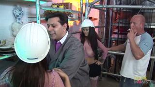 Smoking hot milfs score factory breaks for wild, sweaty, no-holds-barred cum-fests