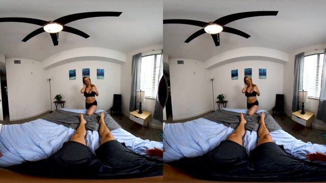 Stepmom Gets Massage from Stepson and He Fingers her to Orgasm