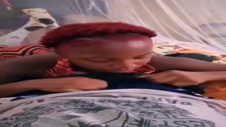 Delicious Red-haired Black Teen Satisfies In Rural Backyard - Mastermeat1