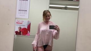 Raw Throats and Gagging Orgasms: Real Tits in Mall Frenzy