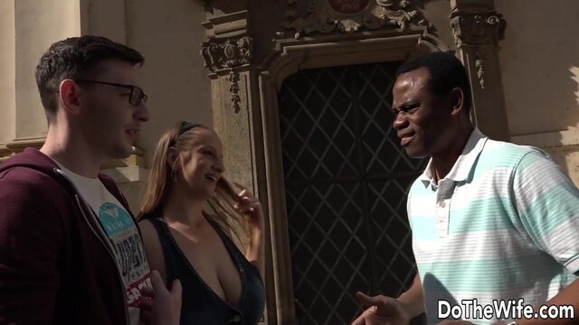 Cuck Eats BBC Cum Then Feeds It to His Busty Wife Suzie Sun