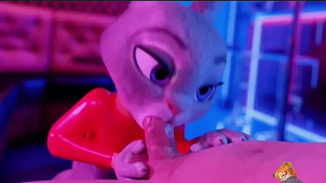 Rabbit cutie officially sucks my thick shaft, gets down with Zootopia’s hottest hentai