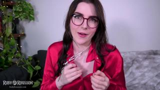 Caught Hooked by the Domina - Ruby Rousson: S&M Slavery Session