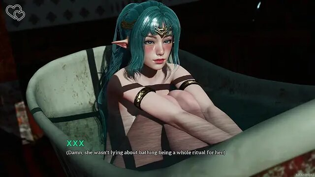 Two busty ninjas in a hot PC gameplay session