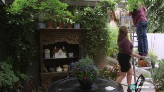 Juicy Titty Whore Gets Raunchy with the Rough-Handed Handyman