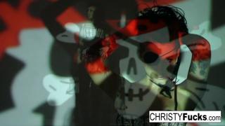 Christy Mack's booty and snatch get devoured by filthy pirate's throbbing cock🌭