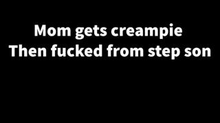 Stepmom Satisfies Stepdad with Cum, Then Stepson Cleans Up