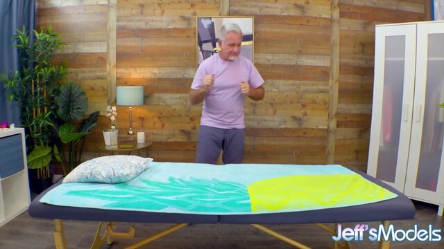 Hairy Redhead Adora Bell Let a Skilled Masseur Toy Her Plump Pussy