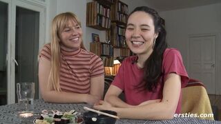 “Sexy Selina initiates nasty Swedish-Canadian threesomes