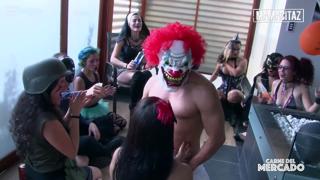 In 'Carne Del Mercado,' a party for hardcore sex invites a stripper to a Halloween bash