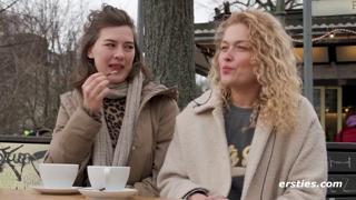 Quivering Cunnilingus Delights Between Two Sensual Vixens