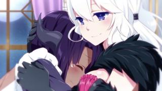 Fucking Sakura's massive cocksucking party, Sakura's deepthroat moans echo throughout the mansion