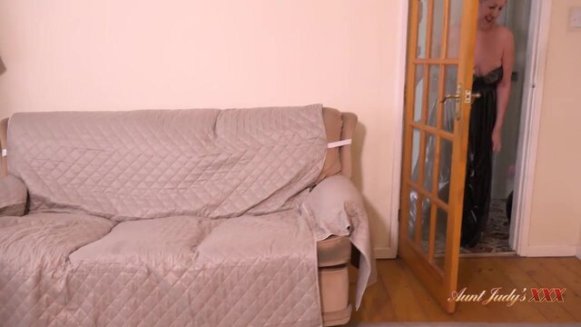 Aunt Judy's XXX - 52yo Busty Mature Cougar Mrs  Maggie Brings Home a Stud from Her Friend's Wedding