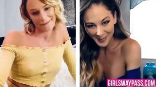 Cherie DeVille & Emma Hix Engage In explicit Video Chat Fun