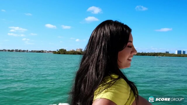 A day on the bay with Selena Adams