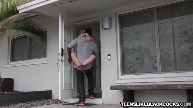 Seductive lingerie blonde Sloan Harper deepthroats hard BBC