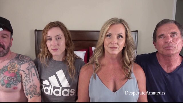 Wild Desperate Amateurs: Hot MILF with Immense Tits and Mommish Charms