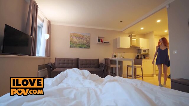 Tanya ShinaRyen’s Morning Orgasmfest: Petite Busty Redhead Satisfies Her Horniness