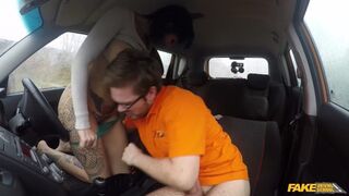 I Loaded Her Anal👌 with My Seed - Faux Driving Lesson