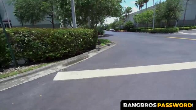 BangbrosPassword com - Delectable teen Britt James picked and fucked hard on the beach outdoors