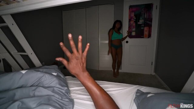 FilthyPov - Sneaky Asian Busty Milf Comes In My Room For A Good Fuck