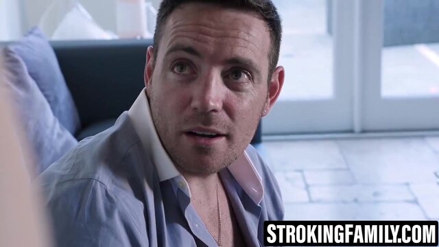 Kasey Miller covered in cum after stepdad breeds her