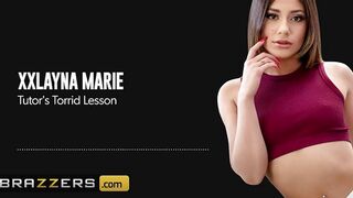 Tutor's Torrid Lesson XXlayna Marie / Brazzers