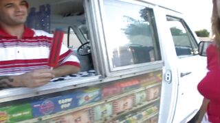 Allyssa Hall Bangs Her Mouth With Ice Cream Before Sex- Titopia