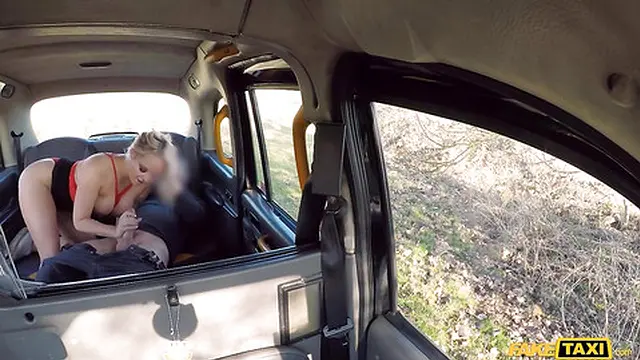 Fake Taxi Anal Training for Tattooed British Blonde