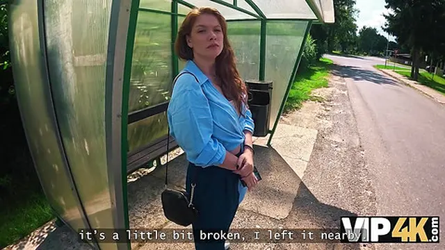 VIP4K  Babe showed her pierced natural tits and then it happened   