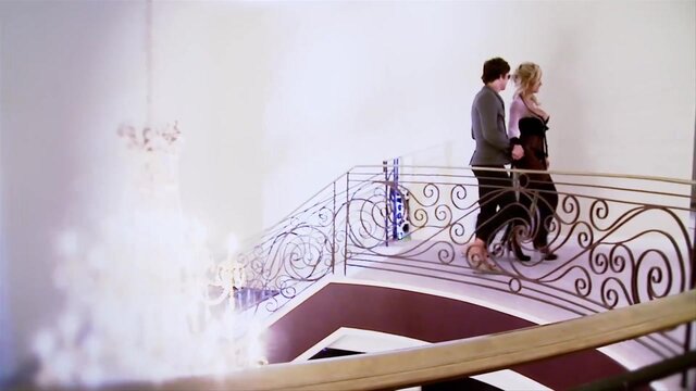 Busty Blonde Supermodel Tommie Jo Gets Fucked Just Before Dinner