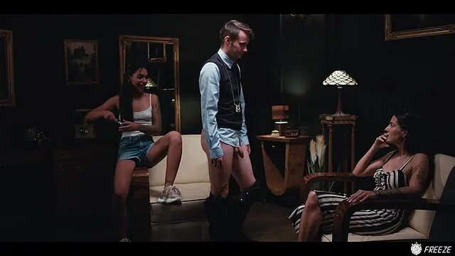 Time Stopping Lesbian Prank