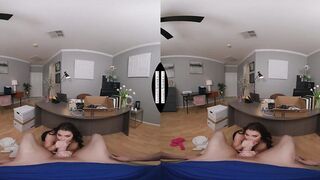 Worked-Up MILF Savanah Storm gets her pussy worked good by her son's massive dick friend