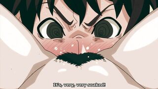 MILF with Big Tits and Hairy Pussy Likes to Get Cum on Her Face