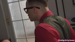 College Babe with Huge Tits and Big Ass gets Creampied by a Professor