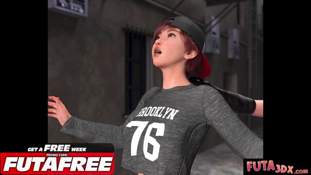 FUTA3DX - Futa Erin Drowns Isabella in Thick Cum