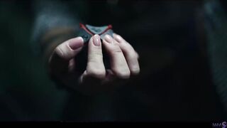 Hardcore Parasited Lesbian Sex - Fantasy Female Warrior & Elf Cosplay Plays With Dark Magic Trailer