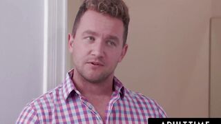 ADULT TIME - MILF Lexi Luna Sneaks Off Tour To Fuck Husband’s Buddy While His Wife Waits Downstairs