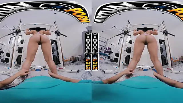 VIRTUAL PORN - Johnny Love Spots Hot girlfriend Anais Amore At The Gym And Things Get Steamy Fast