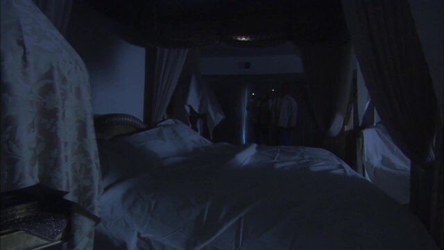 Horny stepson fucks busty MILF late at night