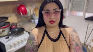 ALBA’s SUPER SLUT ends by RIPPING APART her HUGE BOOBY-BUSTED BOSS
